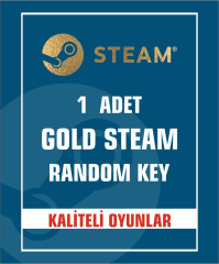 1 Adet Gold Steam Random Key