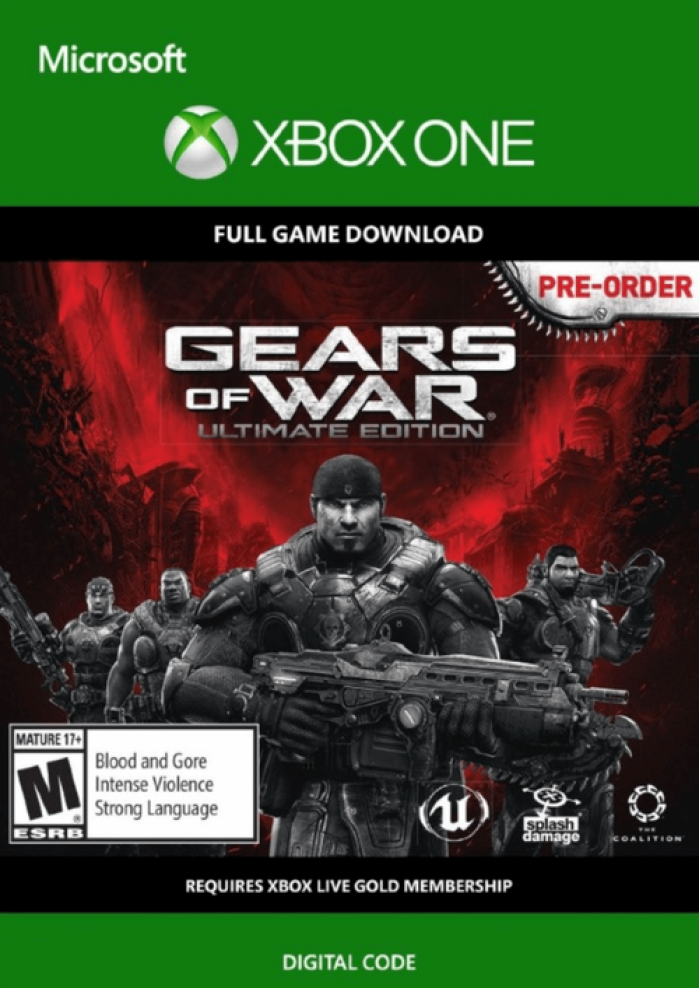 Gears Of War: Ultimate Edition Xbox One  Digital Code