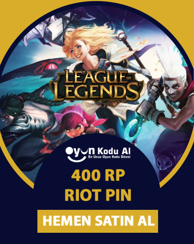 League Of Legends ( Lol ) 400 Rp ( Riot Pin )